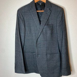 Banana Republic 100% wool shell sports jacket blazer. Bareley worn.